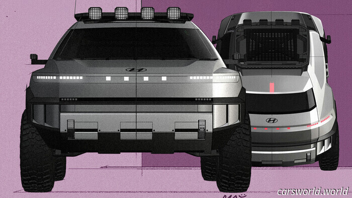 Концепт Hyundai Crater вступает в борьбу в качестве потенциального конкурента Ford Bronco | Carscoops